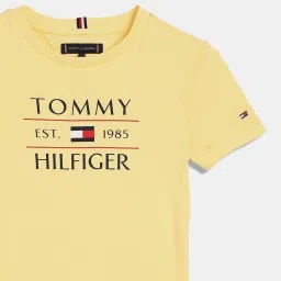 Tommy Hilfiger Citronella Logo Regular Fit T-Shirt image 3