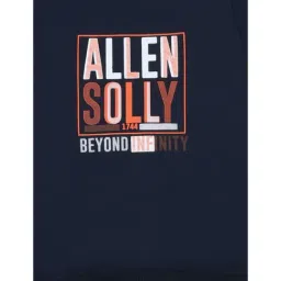 Allen Solly Junior Navy Graphic Full Sleeves Sweatshirt image 3