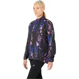 Asics Black Printed Sports Jacket image 3