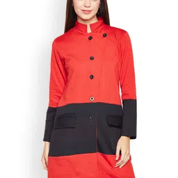 Belle Fille Women Red & Black Coat-picture-41
