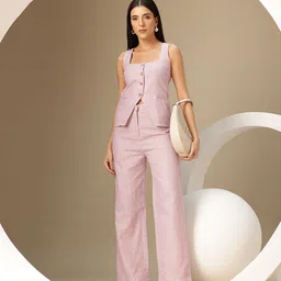 Chemistry Striped Waistcoat & Trouser Co-Ord Set image 3