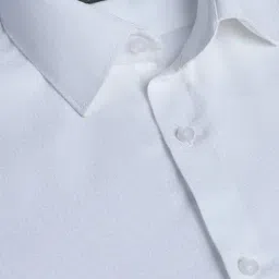 Tag 7 White Cotton Regular Fit Texture Shirt image 5