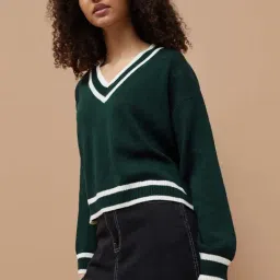 Ginger By Lifestyle Olive Regular Fit Sweatshirt image 3