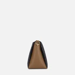 Lavie Luxe Navy LX Mono Tory25 3c Sling Handbag image 2