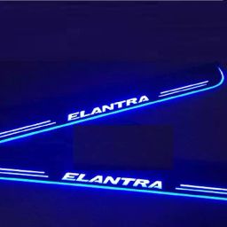 generic SCA Blue LED Door Sill Plate for Elantra All Model (Set of 4)-picture-42