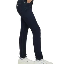 Guess Jeans G05 Navy Blue High Rise Skinny Fit Denim Jeans image 3