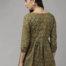 Anouk Women Ethnic Motifs Printed A-Line Regular Kurti image 4