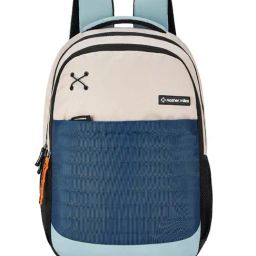 Nasher Miles Coding Grey & Green Color Block Laptop Backpack-picture-49