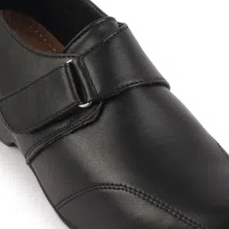 Fausto Women's Black Wedge Loafers image 5