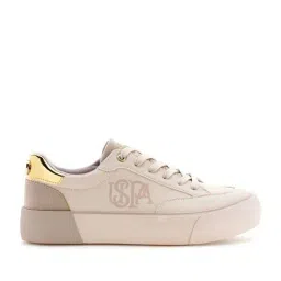 u.s. polo assn. U.S.Polo Assn. Women LYDIA 3.0 Nude Sneakers image 2