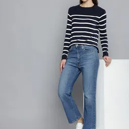 Levis Long Sleeves Striped Pullover Sweater image 5