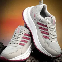 Asian DESTINY-04 Women's Grey Running Shoes-image-2