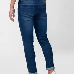 SPYKAR Men Super Skinny Fit Low-Rise Light Fade Stretchable Jeans image 2