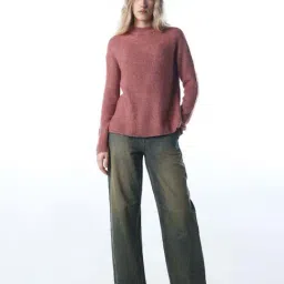 Only Brown Regular Fit Sweater image 5