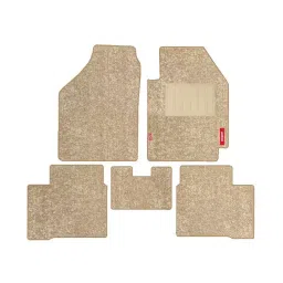 Elegant Miami Polypropylene Beige Carpet Car Mat Compatible With Maruti New Brezza 2022 Onwards-picture-19