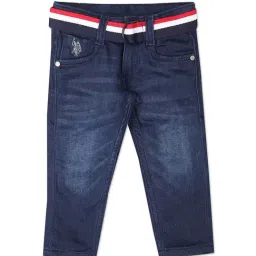 U.S. Polo Assn. Kids Blue Solid Jeans-picture-20
