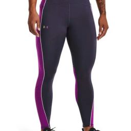 UNDER ARMOUR Grey Color-Block Sports Leggings-picture-8