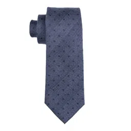 The Tie Hub Men Accessory Gift Set of Floral Pocket Square & Blue Accent Cufflinks image 3