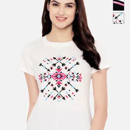 Tromko Women Typography Printed T-shirt-picture-31