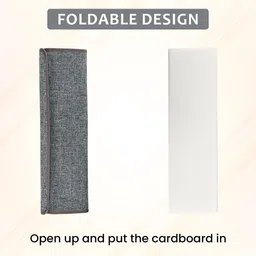 Aura Grey Foldable Socks Organizer With Lid image 3