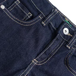 UCB Woven Full Length Washed Denim Jeans - Black image 3