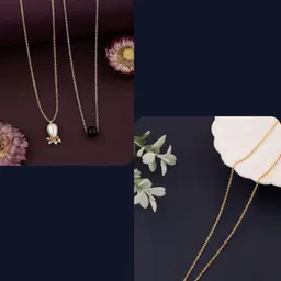 DressBerry Women White Necklace and Chains-picture-40
