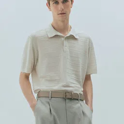 H&M Regular Fit Fine-Knit Polo Shirt-picture-24