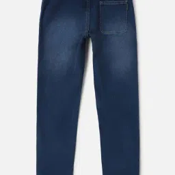 Allen Solly Kids Navy Regular Fit Full Sleeves Jeans image 2