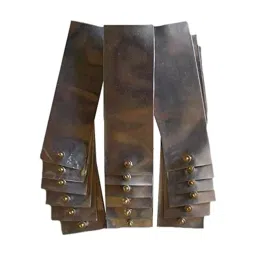 SSU Dark Brown Zinc Plate with Terminal for Laboratories image 2