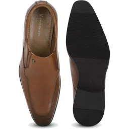 Van Heusen Men's Brown Formal Loafers image 3