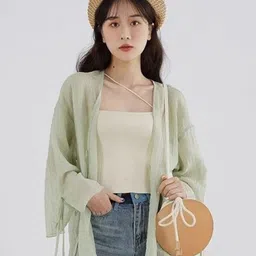 HERE&NOW Women Self Design V-Neck Top-picture-19