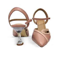 Devano Embellished Block Pumps image 4