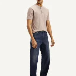 Levi's 568 Navy Loose Fit Jeans image 3