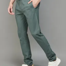 Fame Forever by Lifestyle Sage Green Slim Fit Trackpants image 3
