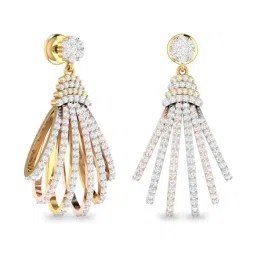 PC Jeweller Darshvi 18k Gold Earrings for Women-image-33