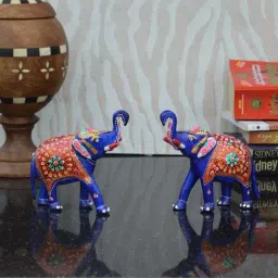eCraftIndia Combo of Meenakari Delightful Elephant-picture-17