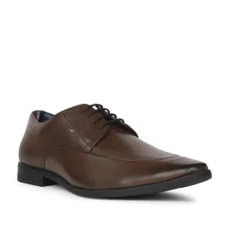 Bata Men's Brown Derby Shoes image 3