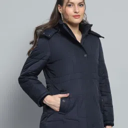 Monte Carlo Blue Quilted Regular Fit Jacket image 3