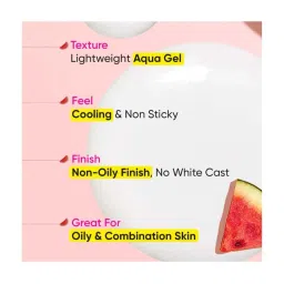 Dot & Key Watermelon Hyaluronic Sunscreen with SPF 50 PA+++ - 80 gm image 3