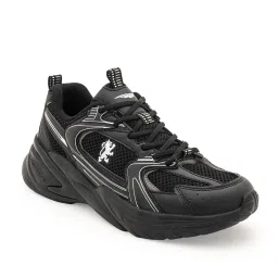Red Tape Women's Slam Dunk Classics Black Sneakers image 3