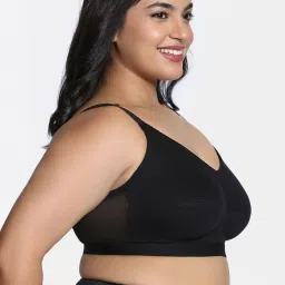 Zivame Black Solid Minimizer Bra image 3