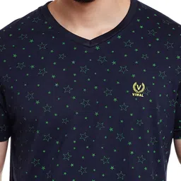 mack jonney VIMAL JONNEY Men Pack of 2 T-shirts image 5