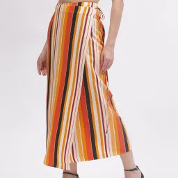 Gant Multicolored Striped Wrap Skirt image 3