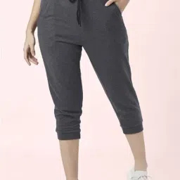 Ajile by Pantaloons Grey Cotton Sports Capris-picture-15