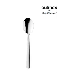 Culinex By thinKitchen Silver Stainless Steel Essen Dinner Fork & Spoon Set image 4