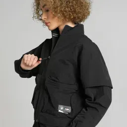 Puma Black Relaxed Fit Jacket image 3