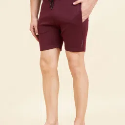 Sweet Dreams Maroon Regular Fit Lounge Shorts image 3