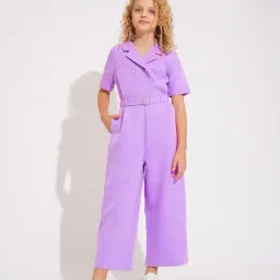 VERO MODA GIRL Kids Crocus Petal Solid Jumpsuit-picture-37