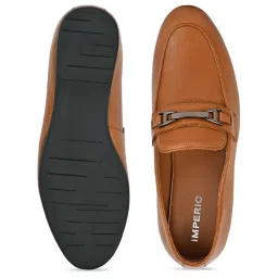 Imperio Men's Brown Formal Loafers image 3