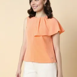 Allen Solly Peach Regular Fit Top image 3